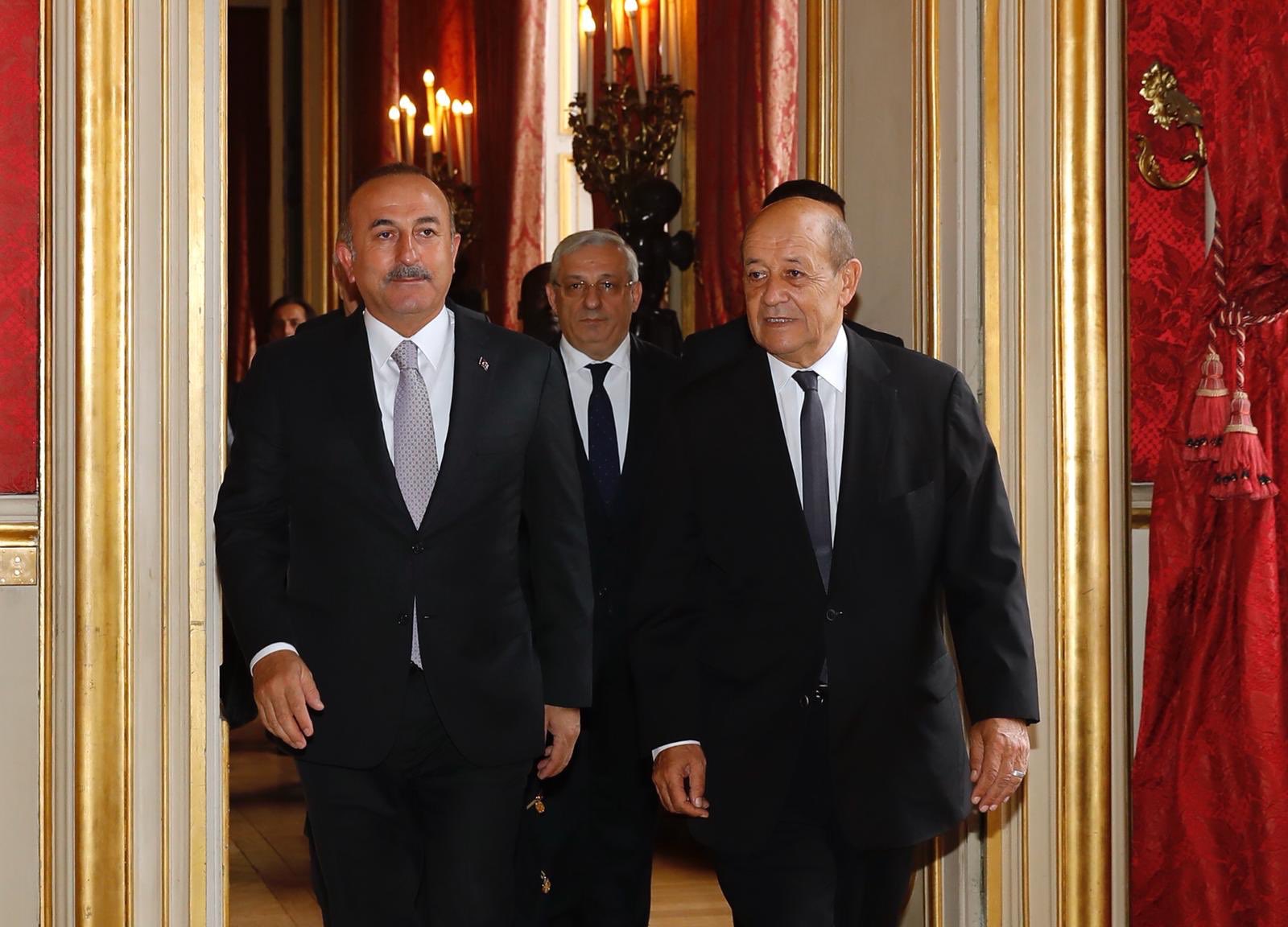 La visite du ministre des Affaires étrangères Mevlüt Çavuşoğlu en