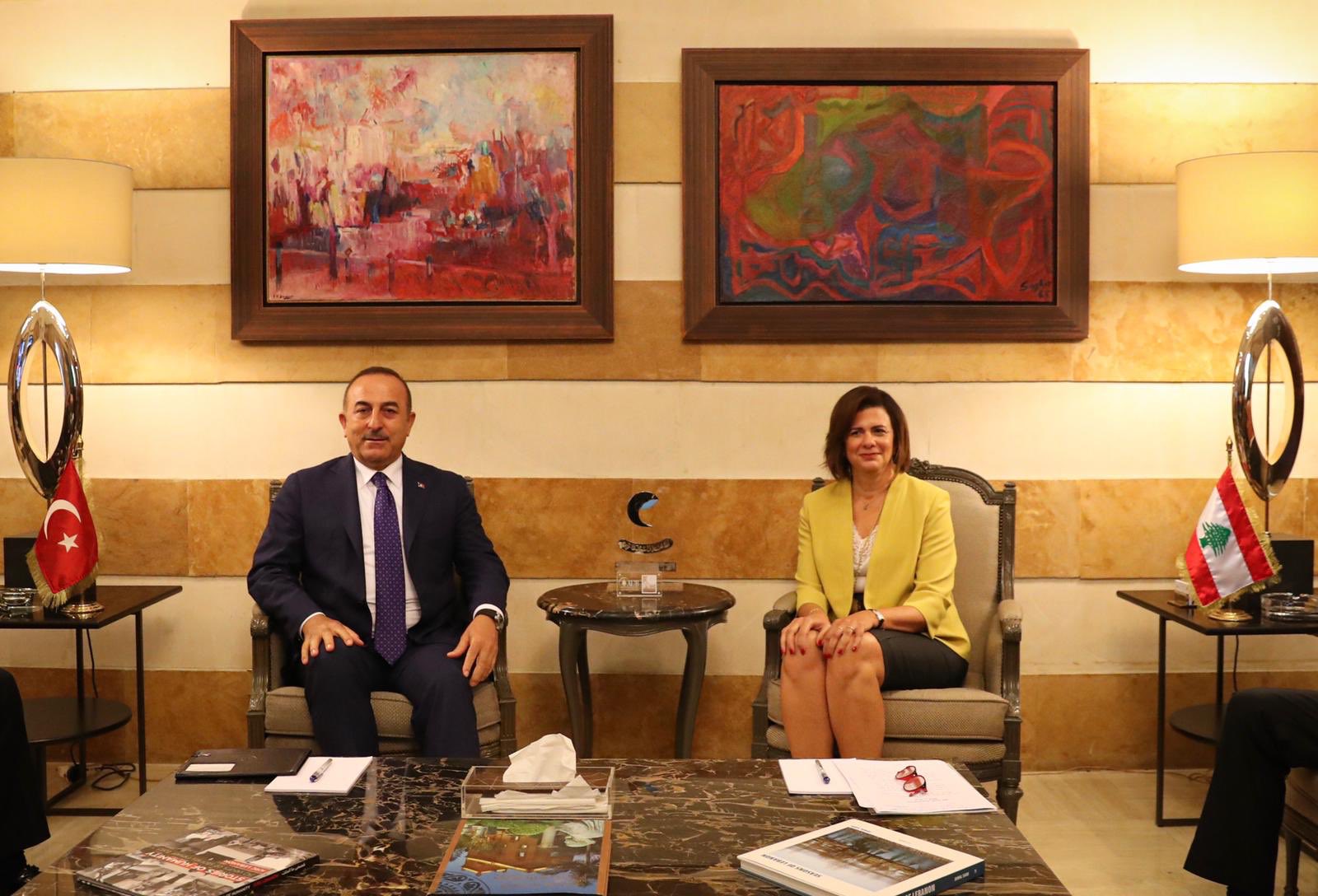 Visit Of Foreign Minister Mevlut Cavusoglu To Lebanon 23