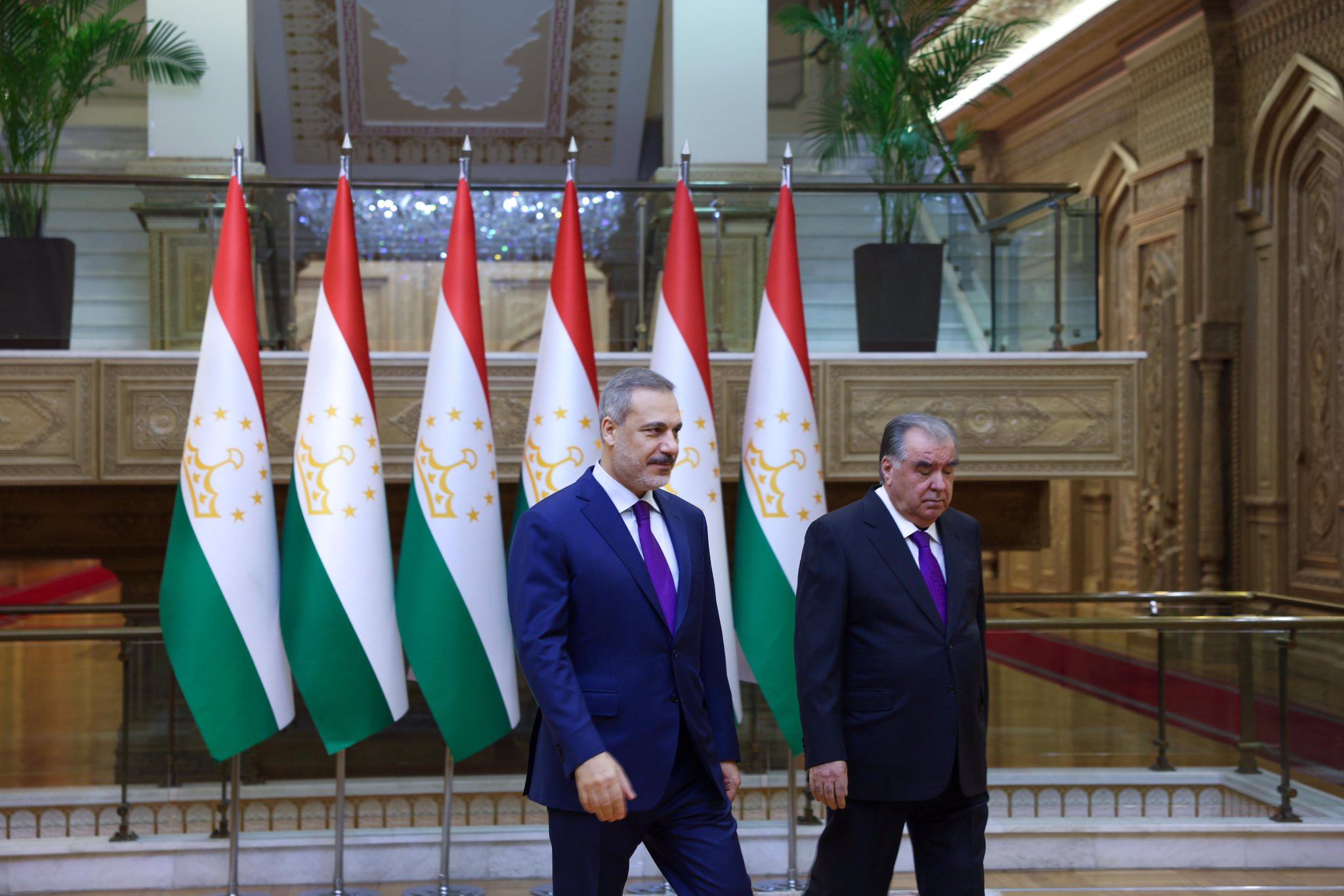 Visit Of Foreign Minister Hakan Fidan To Tajikistan January