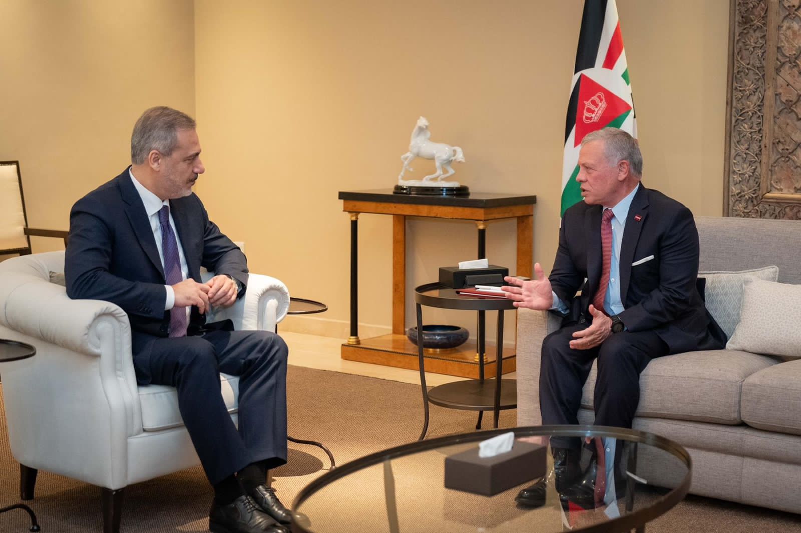 Visit Of Foreign Minister Hakan Fidan To Jordan 18 January 2024 Amman