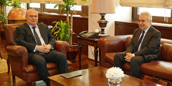 Under Secretary Ambassador Sinirlioğlu received IEA Executive Director