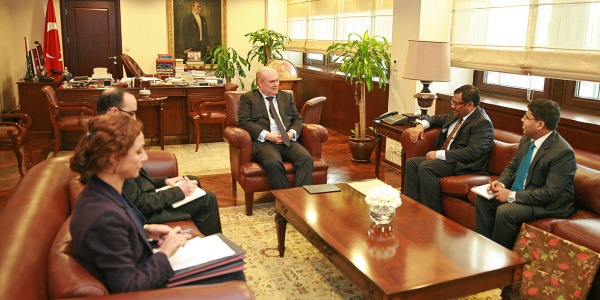 Under Secretary Sinirlioğlu received Ambassador of Bangladesh