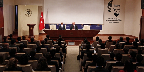 Under Secretary Feridun H. Sinirlioğlu address to newly-recruited career diplomats.