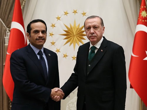 The visit of Foreign Minister Al-Thani of Qatar to Turkey, 23 October ...