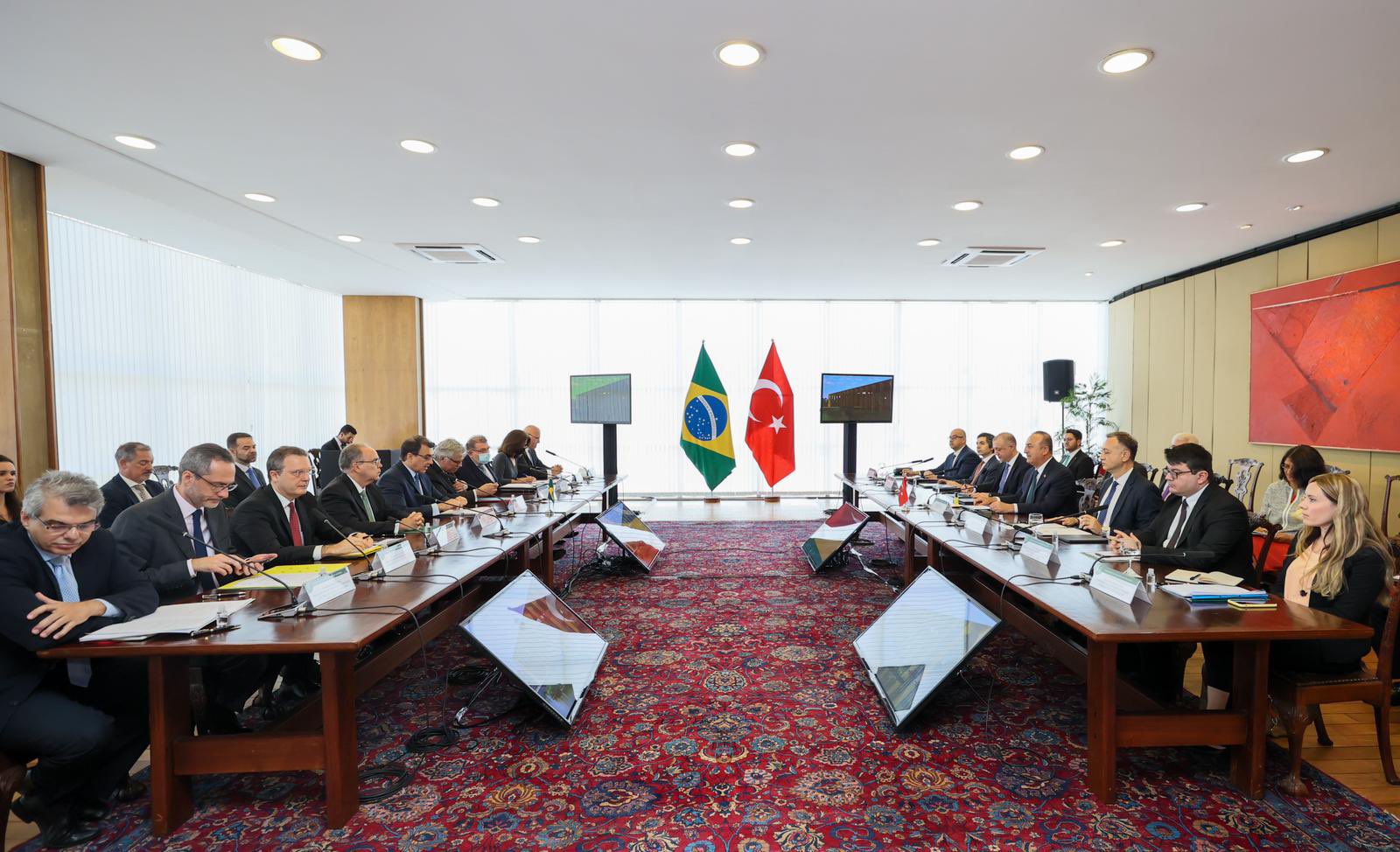 Visit of Foreign Minister Mevlüt Çavuşoğlu to Brazil, 24-25 April 2022 ...