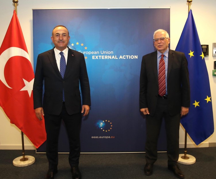 Visite Du Ministre Des Affaires Etrangeres Mevlut Cavusoglu En Belgique Pour Participer A La Reunion Des Ministres Des Affaires Etrangeres De L Otan 22 24 Mars 2021 Ministere Des Affaires Etrangeres De La