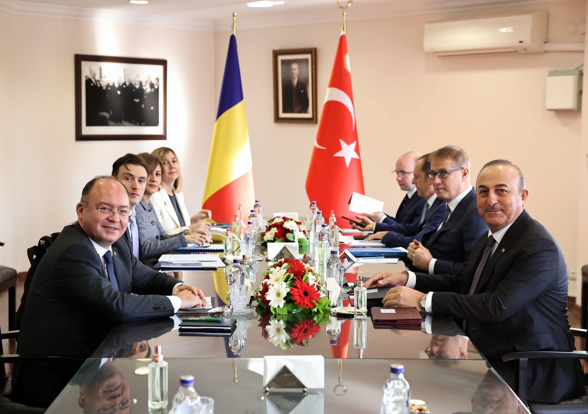 Meeting Of Foreign Minister Mevlüt Çavuşoğlu With Foreign Minister ...