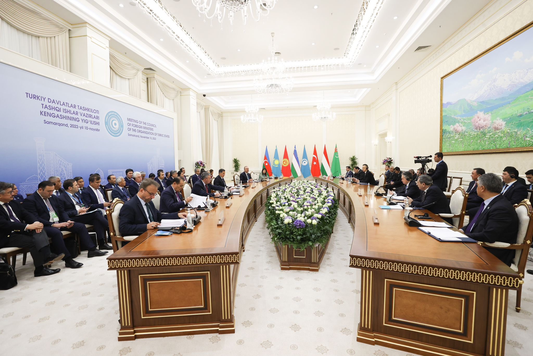 Visit of Foreign Minister Mevlüt Çavuşoğlu to Uzbekistan to attend the ...