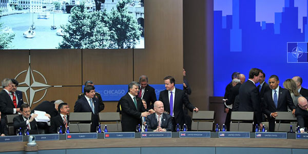 25th Summit Meeting of NATO Heads of State and Government held in Chicago.