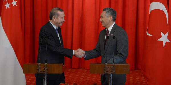 Prime Minister Erdoğan in Singapore