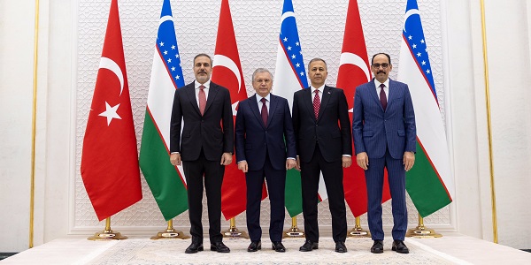 Das trilaterale Treffen mit Usbekistan, 12. September 2024, Taschkent