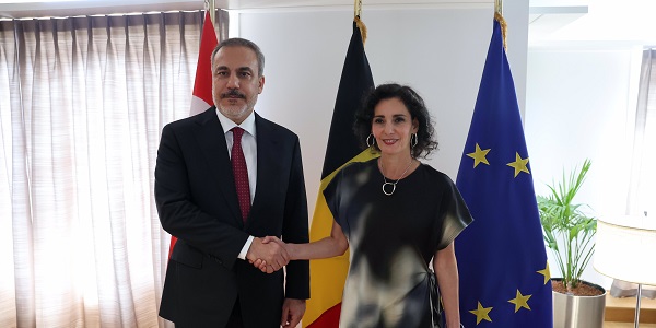 Participation de Hakan Fidan, ministre des Affaires étrangères de la République de Türkiye, à la réunion informelle des ministres des Affaires étrangères de l'Union européenne, 29 août 2024, à Bruxelles