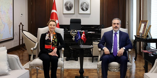 Meeting of Minister Hakan Fidan with Marija Pejčinović Burić, Secretary ...