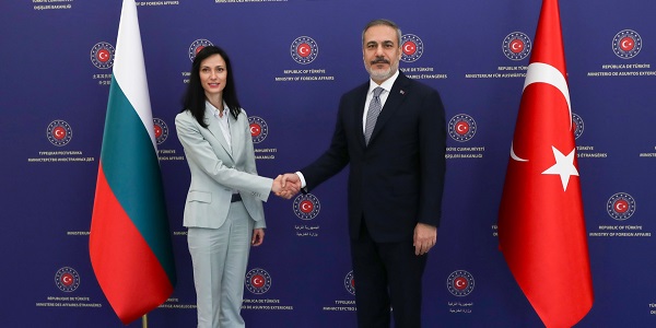 Meeting Of Foreign Minister Hakan Fidan With Mariya Gabriel, Deputy ...