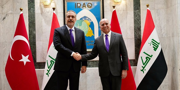 Visita del Ministro de Asuntos Exteriores Hakan Fidan a Irak, 26 de enero de 2025, Bagdad