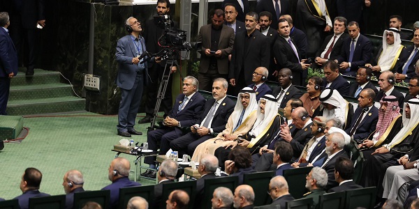 Participation of Hakan Fidan, Minister of Foreign Affairs of the Republic of Türkiye, in the inauguration ceremony of Masoud Pezeshkian, President of the Islamic Republic of Iran, 30 July 2024, Tehran