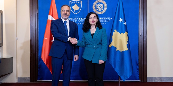 Besuch von Außenminister Hakan Fidan in der Republik Kosovo, 6. September 2024, Pristina, Prizren, Mamusa