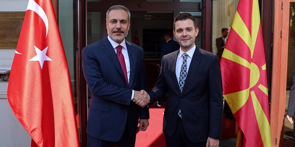 Visita del Ministro de Asuntos Exteriores Hakan Fidan a la República de Macedonia del Norte, 5 de septiembre de 2024, Skopje