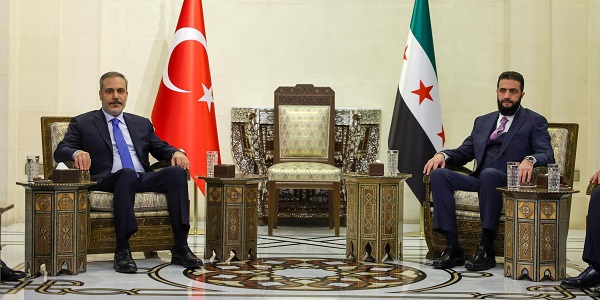 Visit of Hakan Fidan, Minister of Foreign Affairs of the Republic of Türkiye, to Syria, 13 March 2025, Damascus