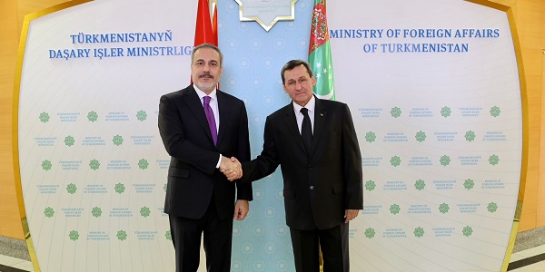 Visit of Foreign Minister Hakan Fidan to Turkmenistan, 11 October 2023, Ashgabat