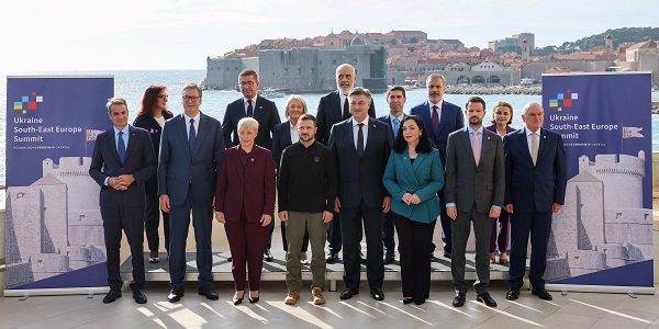 Teilnahme von Außenminister Hakan Fidan am Gipfeltreffen Ukraine-Südosteuropa, 9. Oktober 2024, Dubrovnik